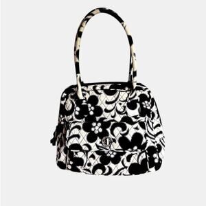 Vera Bradley Retired Night & Day Turnlock Satchel Quilted